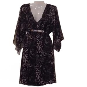 - MINI dress with ties in the back